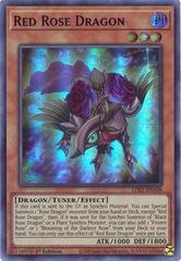 Red Rose Dragon (Blue) - LDS2-EN108 - Ultra Rare - 1st Edition