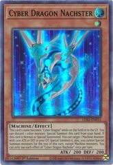 Cyber Dragon Nachster (Green) - LDS2-EN032 - Ultra Rare - 1st Edition