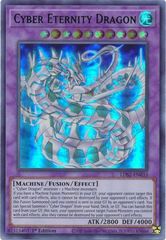 Cyber Eternity Dragon (Green) - LDS2-EN033 - Ultra Rare - 1st Edition