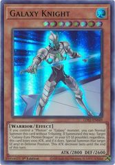 Galaxy Knight (Green) - LDS2-EN049 - Ultra Rare - 1st Edition