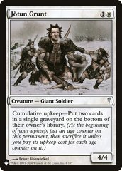 Jotun Grunt - The List