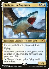 Shabraz, the Skyshark - The List