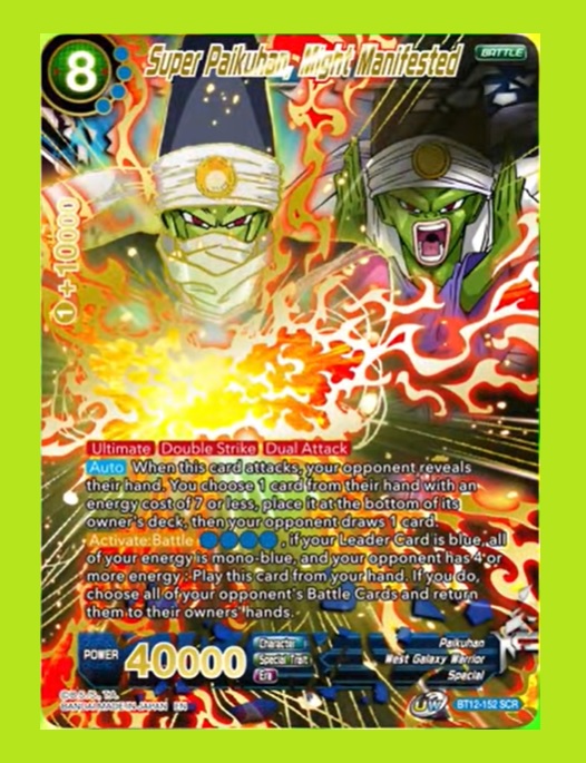 Super Paikuhan, Might Manifested - BT12-152 - SCR