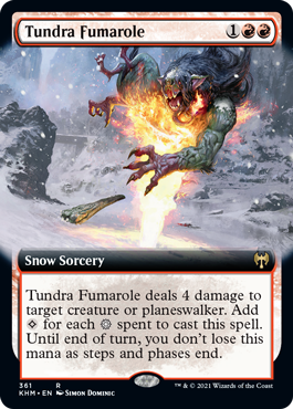 Tundra Fumarole - Extended Art