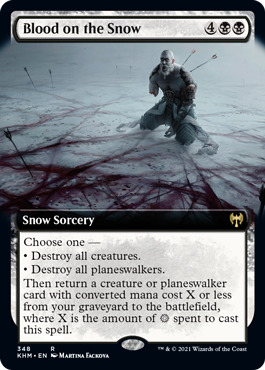 Blood on the Snow - Extended Art