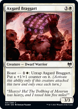 Axgard Braggart - Foil