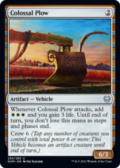 Colossal Plow - Foil