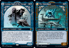 Cosima, God of the Voyage // The Omenkeel (303) (Showcase) - Foil