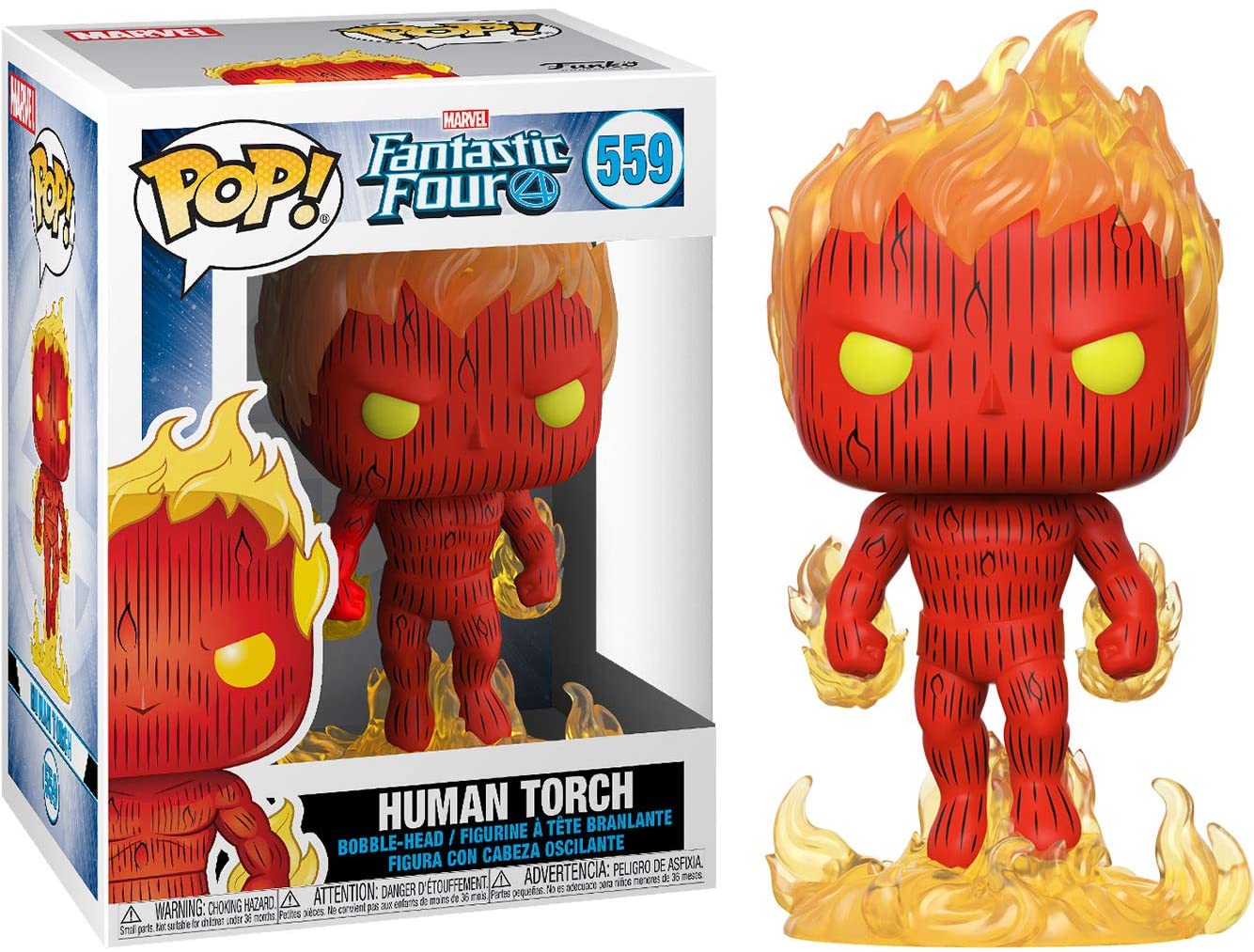 Marvel Series - #559 - Human Torch (Fantastic Four)
