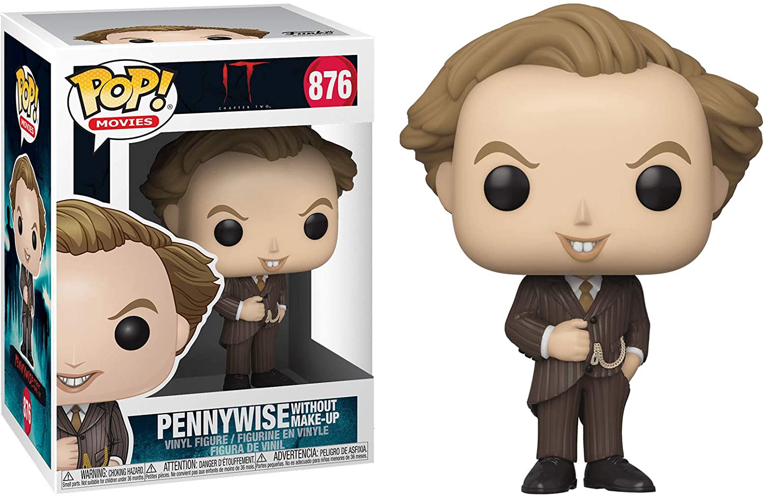 Movies Series - #876 - Pennywise Without Makeup (IT)