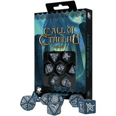 Call of Cthulhu: Abyssal & White 7-Die Set