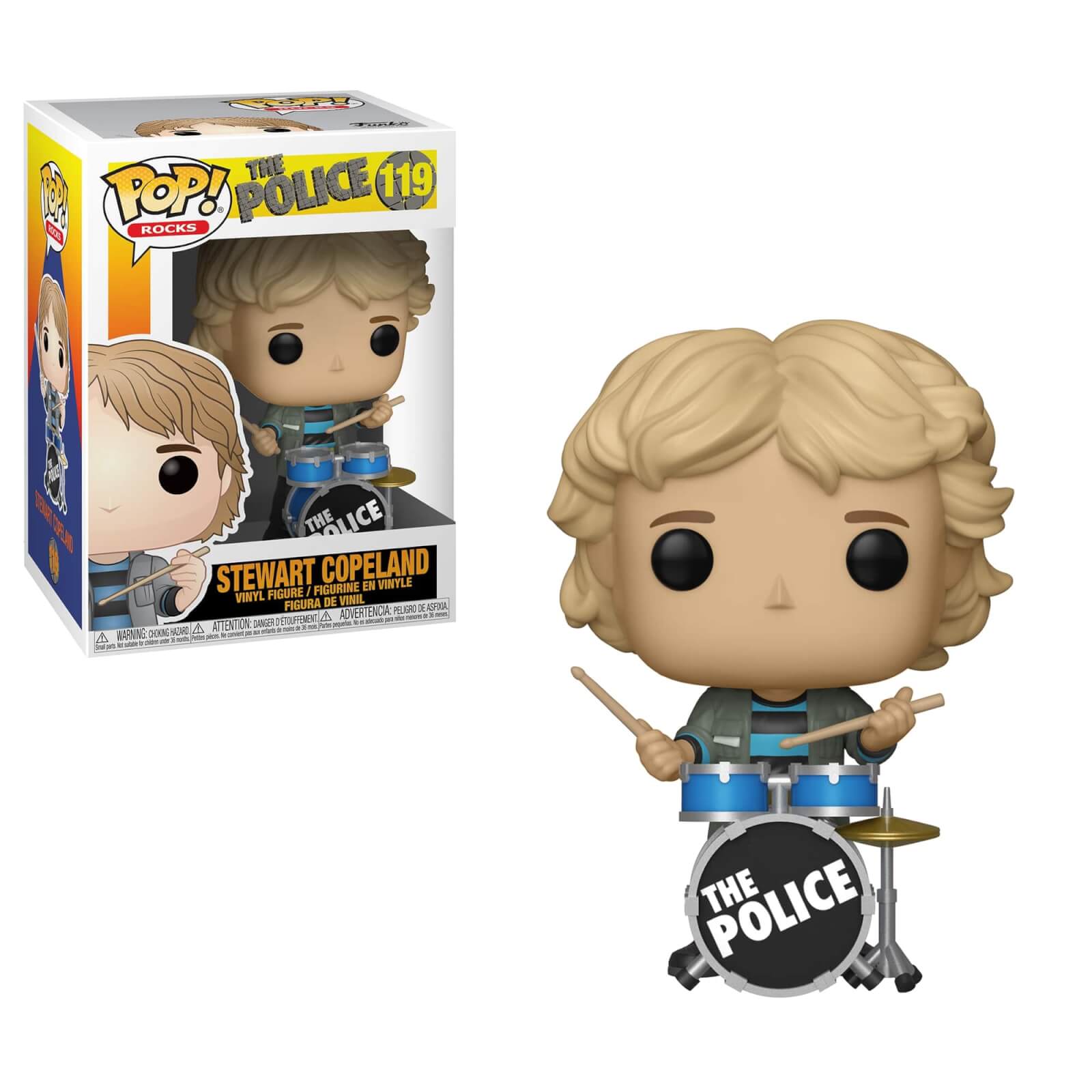 Rock Series - #119 - Stewart Copeland (The Police)