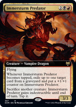 Immersturm Predator - Foil - Extended Art