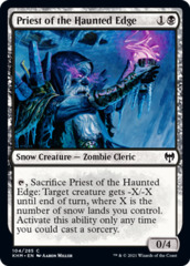 Priest of the Haunted Edge - Foil