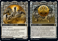 Reidane, God of the Worthy // Valkmira, Protector's Shield - Foil - Showcase