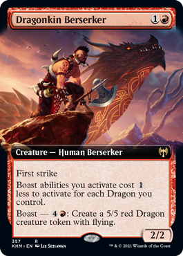 Dragonkin Berserker - Extended Art