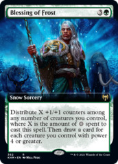 Blessing of Frost (Extended Art) - Kaldheim