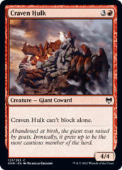 Craven Hulk - Foil