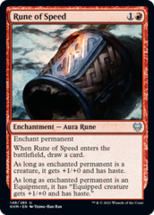 Rune of Speed - Foil