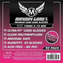 Mayday - Premium Square Card Sleeves - Small (70x70mm) 50ct