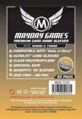 Sleeves: Premium Custom Card Sleeves 50mm x 75mm (Sails of Glory Sized)