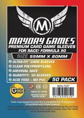 Mayday - Premium Race! Formula 90 Card Sleeves - Ultra Fit (55x80mm) 50ct