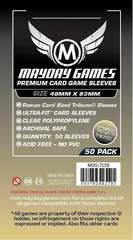 Mayday - Premium Tribune Card Sleeves (49x93mm) 50ct