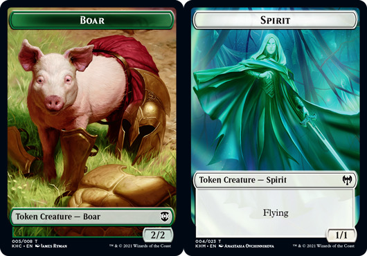 Boar Token // Spirit Token