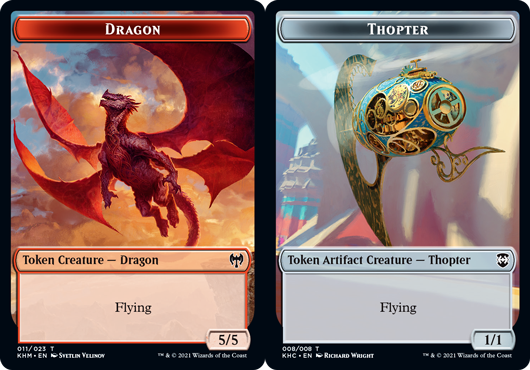 Dragon Token // Thopter Token