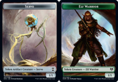 Elf Warrior // Servo Double-sided Token