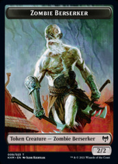 Zombie Berserker Token