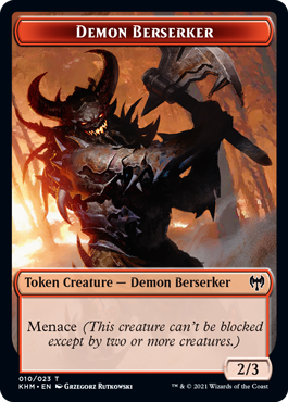 Demon Berserker Token