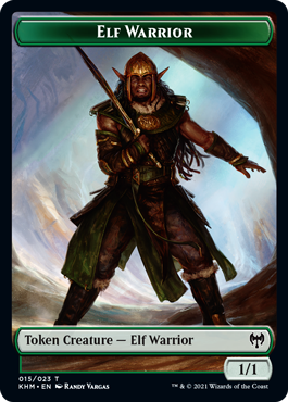 Elf Warrior Token