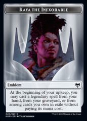 Kaya the Inexorable Emblem (020)