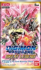 Digimon Card Game: Great Legend Booster Pack