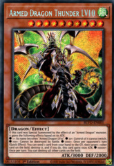 Armed Dragon Thunder LV10 - BLVO-EN001 - Secret Rare - 1st Edition