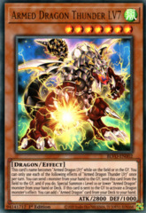 Armed Dragon Thunder LV7 - BLVO-EN002 - Ultra Rare - 1st Edition