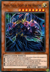 Maha Vailo, Light of the Heavens - BLVO-EN024 - Super Rare - 1st Edition