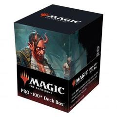 Ultra Pro: Kaldheim 100+ Deck Box featuring Tibalt, Cosmic Imposter