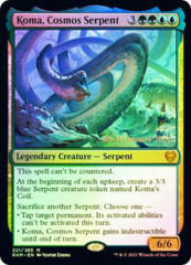 Koma, Cosmos Serpent - Foil - Prerelease Promo