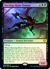 Burning-Rune Demon - Foil