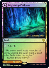 Blightstep Pathway // Searstep Pathway - Foil - Prerelease Promo