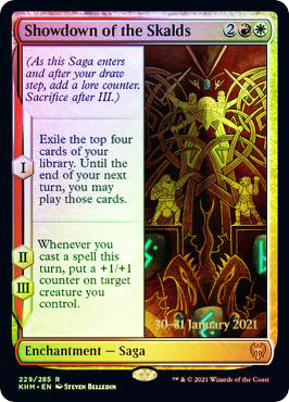 Showdown of the Skalds - Prerelease Foil