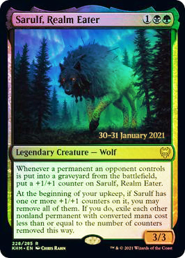 Sarulf, Realm Eater - Foil - Prerelease Promo