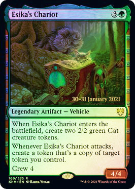 Esikas Chariot - Foil - Prerelease Promo