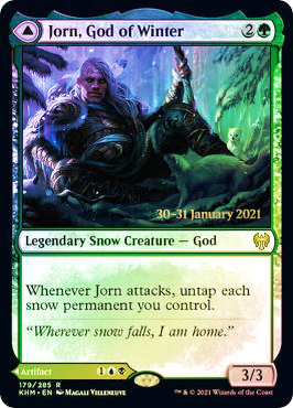 Jorn, God of Winter - Prerelease Foil