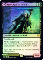 Egon, God of Death // Throne of Death - Foil - Prerelease Promo