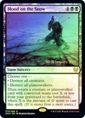 Blood on the Snow - Foil - Prerelease Promo