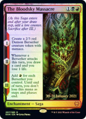 The Bloodsky Massacre - Foil - Prerelease Promos: Kaldheim