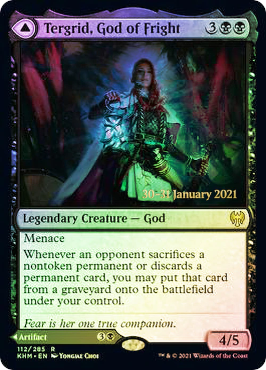 Tergrid, God of Fright - Prerelease Foil